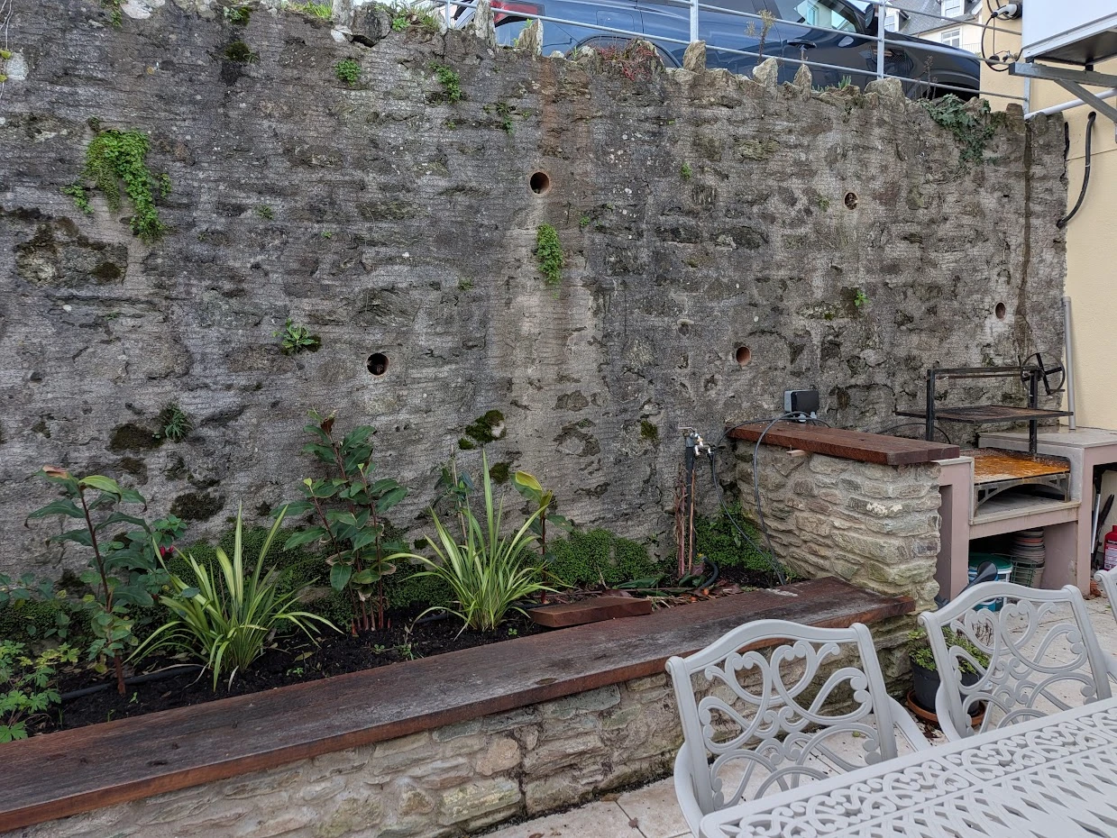 Seaside Cottage Garden in Devon